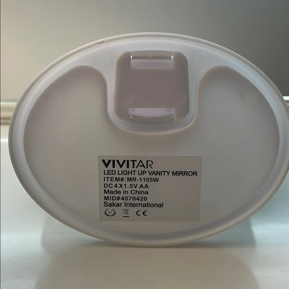 Vivitar White Vanity Mirror with LED Lights